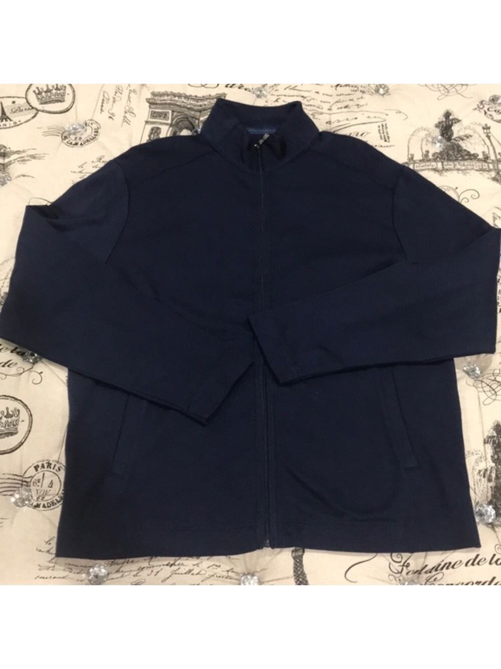 Tommy Bahama Ravello Jersey Zip Front Jacket - Picture 3 of 7